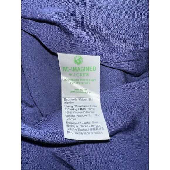 J.Crew Sweetheart Long-Sleeve Mini Dress in Liberty Bourton Bloom Fabric Size 8 - Picture 9 of 11